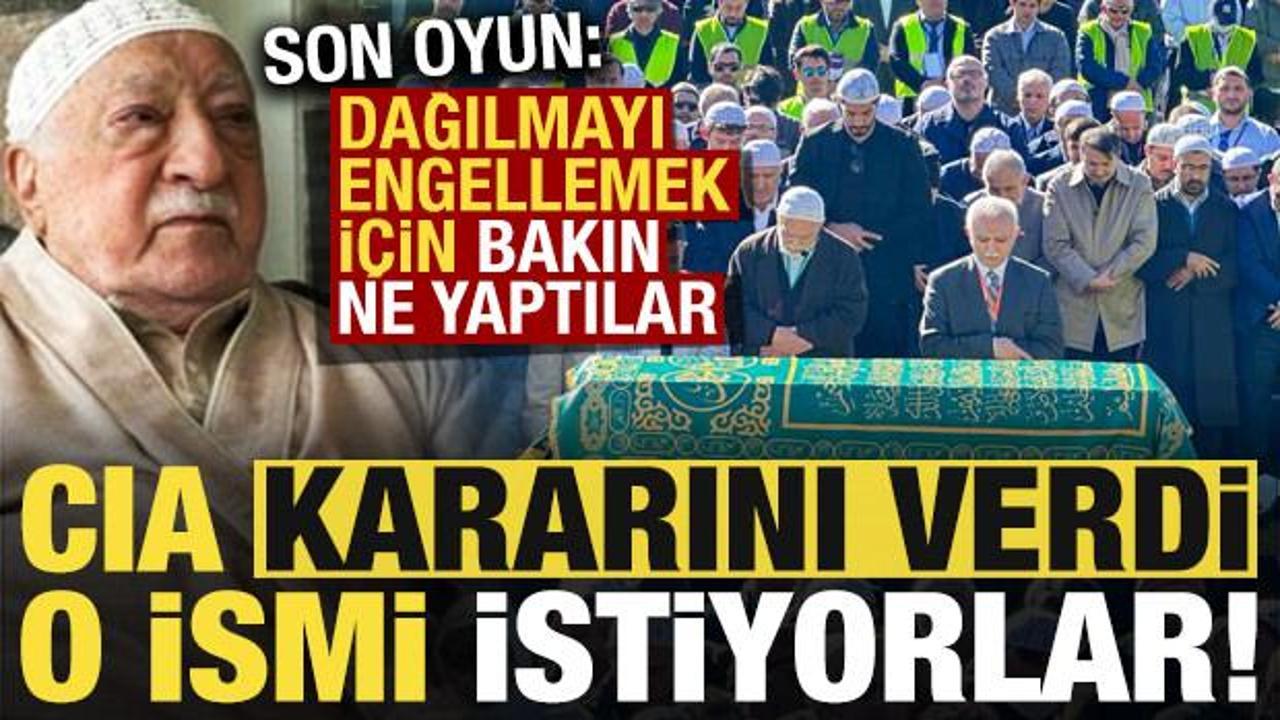 Son oyun: Dağılmayı engellemek için bakın ne yaptılar! CIA kararı verdi, o ismi istiyorlar